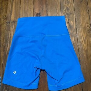 lululemon athletica Women's Vibrant Blue Athletic Shorts
